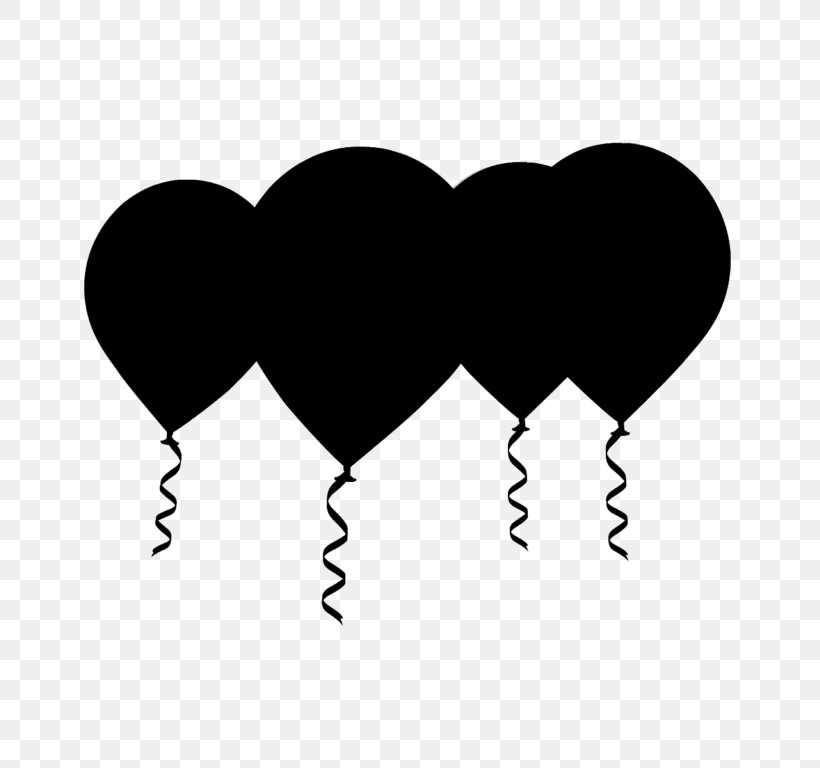 Balloon Black And White, PNG, 768x768px, Black White M, Balloon, Black, Black M, Heart Download Free