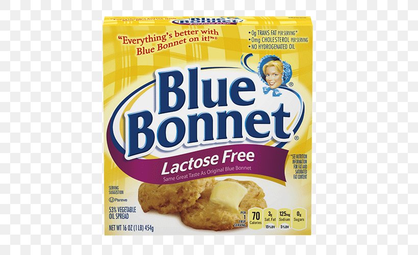 Blue Bonnet Spread Vegetable Oil I Can't Believe It's Not Butter!, PNG, 500x500px, Blue Bonnet, Brand, Breakfast Cereal, Butter, Country Crock Download Free