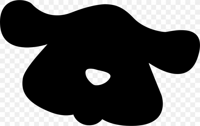 Canidae Dog Snout Silhouette Clip Art, PNG, 980x618px, Canidae, Black, Black And White, Black M, Carnivoran Download Free