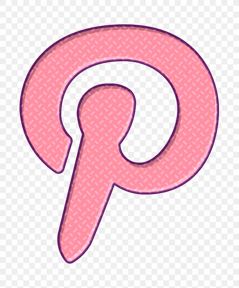 Logo Icon Media Icon Pinterest Icon, PNG, 1034x1244px, Logo Icon, Material Property, Media Icon, Number, Pink Download Free