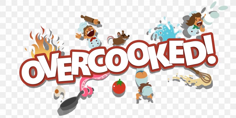 Overcooked PlayStation 4 Team17 Video Game Chef, PNG, 3543x1772px, Overcooked, Brand, Cartoon, Chef, Cooking Download Free