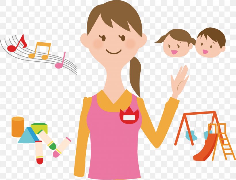 Jardin D'enfants Kindergarten Teacher Childcare Worker Job, PNG, 3840x2929px, Watercolor, Cartoon, Flower, Frame, Heart Download Free