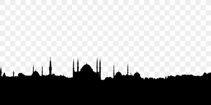 Mosque Islam Ramadan Silhouette, PNG, 900x450px, Mosque, Atmosphere, Black, Black And White, Daytime Download Free