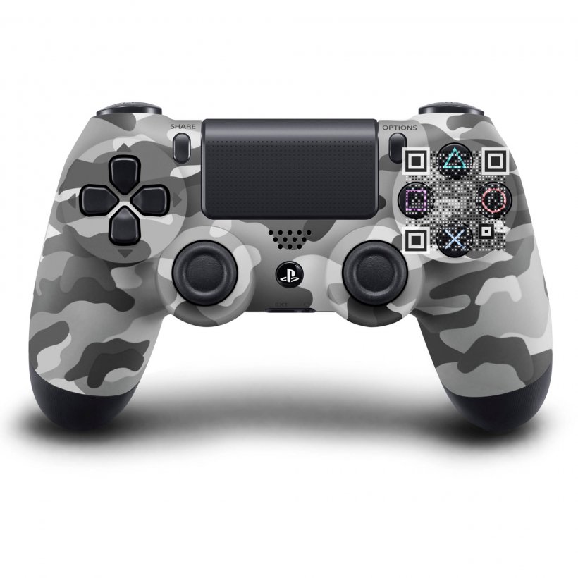 PlayStation 4 Game Controllers DualShock Urban Camouflage, PNG, 2000x2000px, Playstation 4, All Xbox Accessory, Analog Stick, Camouflage, Controller Download Free