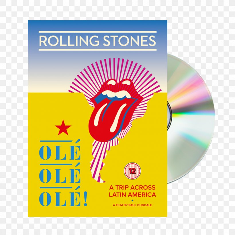 Blu-ray Disc América Latina Olé Tour 2016 The Rolling Stones Documentary Film, PNG, 1000x1000px, Watercolor, Cartoon, Flower, Frame, Heart Download Free