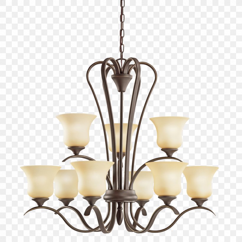 Chandelier Light Fixture Lighting LED Lamp, PNG, 1200x1200px, Chandelier, Brushed Metal, Ceiling Fixture, Decor, Electric Light Download Free