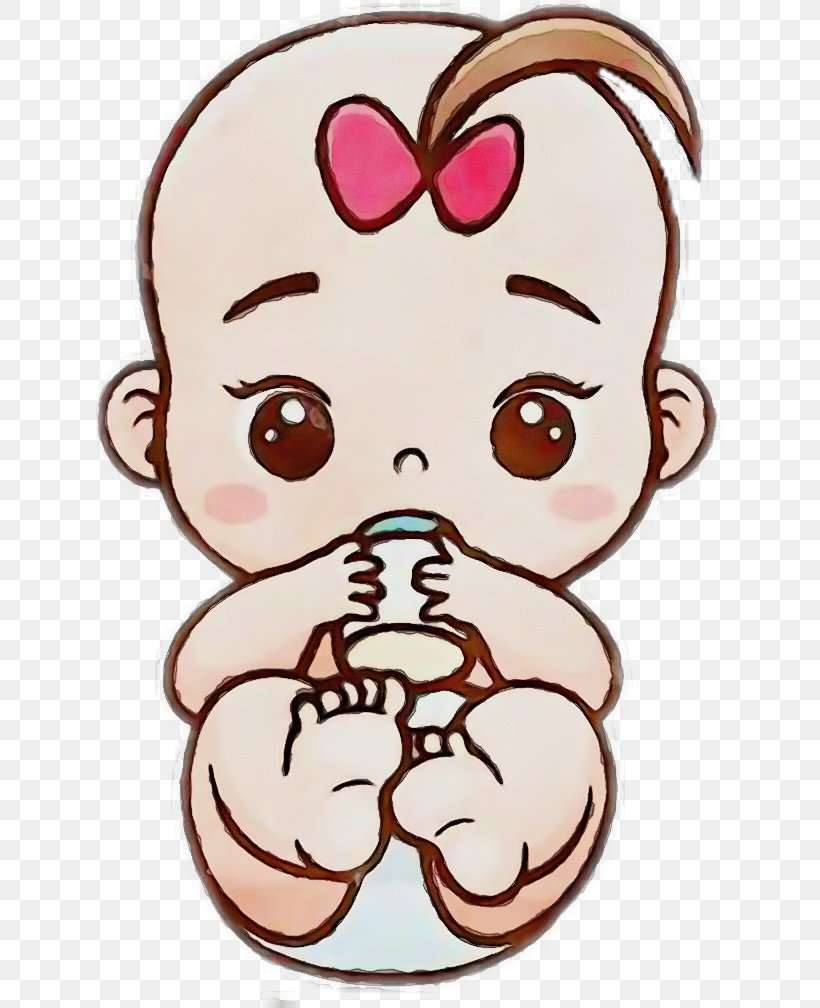 Infant Baby Bottles Cartoon Child Smile, PNG, 628x1008px, Watercolor, Baby Bottles, Boy, Cartoon, Cheek Download Free