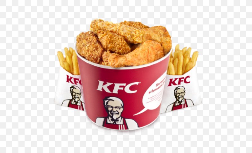 KFC Fried Chicken Fast Food Hot Chicken, PNG, 500x500px, Kfc, Chicken, Chicken Nugget, Delivery, Dish Download Free