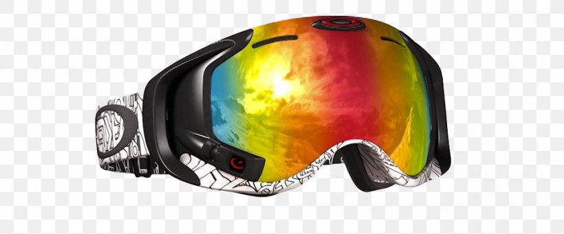 Oakley, Inc. Goggles Sunglasses Skiing, PNG, 960x400px, Oakley Inc, Eyewear, Glasses, Goggles, Headup Display Download Free