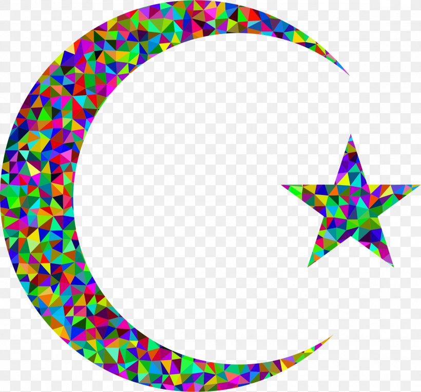 Star And Crescent Mosaic, PNG, 2328x2164px, Star And Crescent, Body Jewelry, Color, Crescent, Drawing Download Free