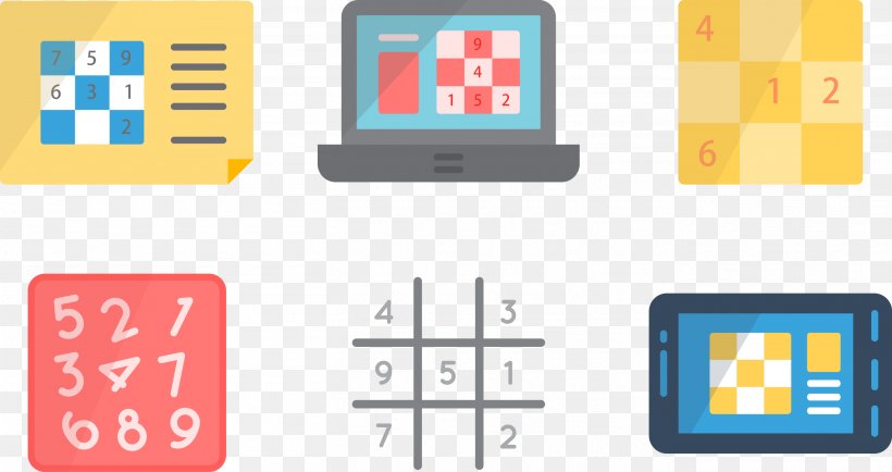 Sudoku For Kids Illustration, PNG, 2716x1438px, Sudoku For Kids, Area, Brand, Communication, Computer Graphics Download Free