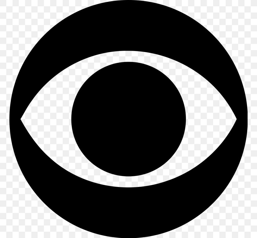 CBS News Logo Television Network, PNG, 760x760px, Cbs, Area, Big Three Television Networks, Black, Black And White Download Free