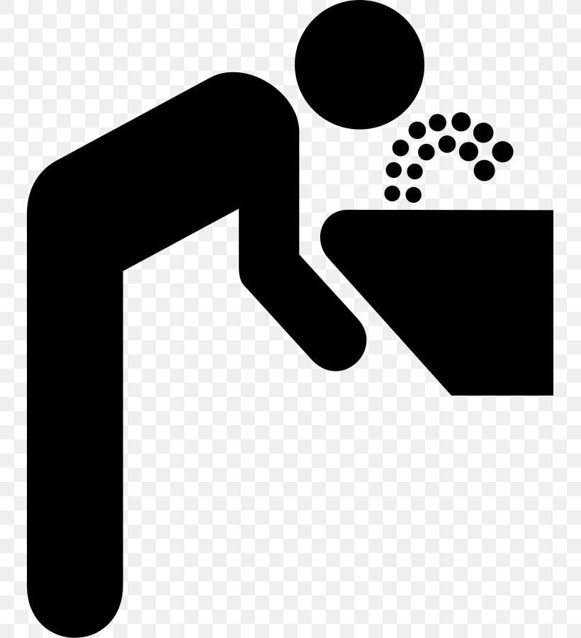 Drinking Fountain Drinking Water Clip Art, PNG, 743x900px, Drinking Fountain, Black, Black And White, Brand, Drink Download Free