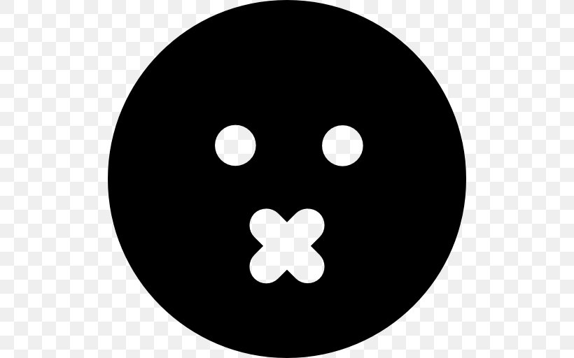 Emoticon Smiley, PNG, 512x512px, Emoticon, Black, Black And White, Face, Information Download Free