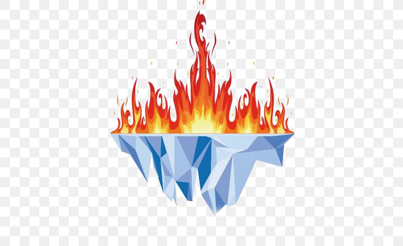 Logo Fire, PNG, 500x500px, Logo, Designer, Fire, Fundal, Ice Download Free