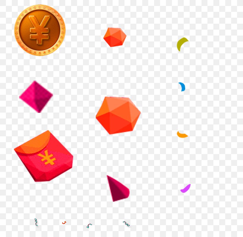 Red Simple Coin Decoration Pattern, PNG, 800x800px, Designer, Cartoon, Orange, Red Envelope, Symbol Download Free