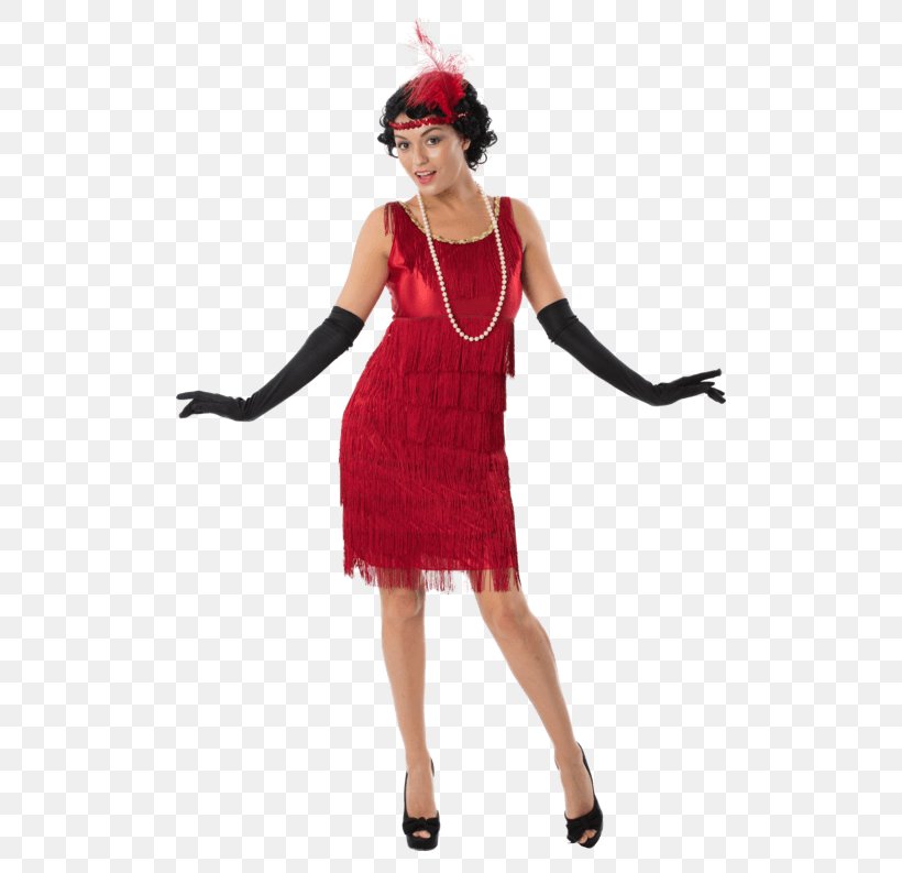 1920s Flapper Costume Party Dress, PNG, 500x793px, Flapper, Babydoll, Chemise, Clothing, Costume Download Free