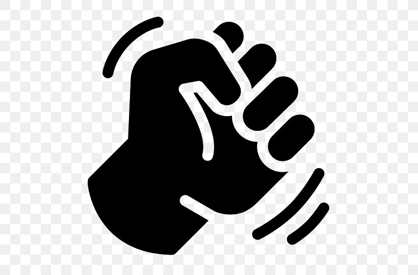 Clip Art, PNG, 540x540px, Fist, Black, Black And White, Brand, Finger Download Free