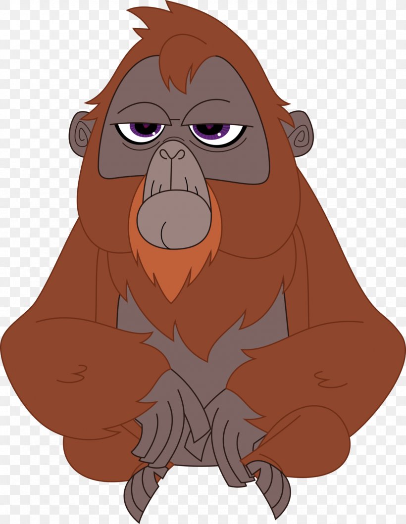 Gorilla Orangutan Primate Littlest Pet Shop Cartoon, PNG, 1280x1654px, Gorilla, Ape, Art, Carnivoran, Cartoon Download Free