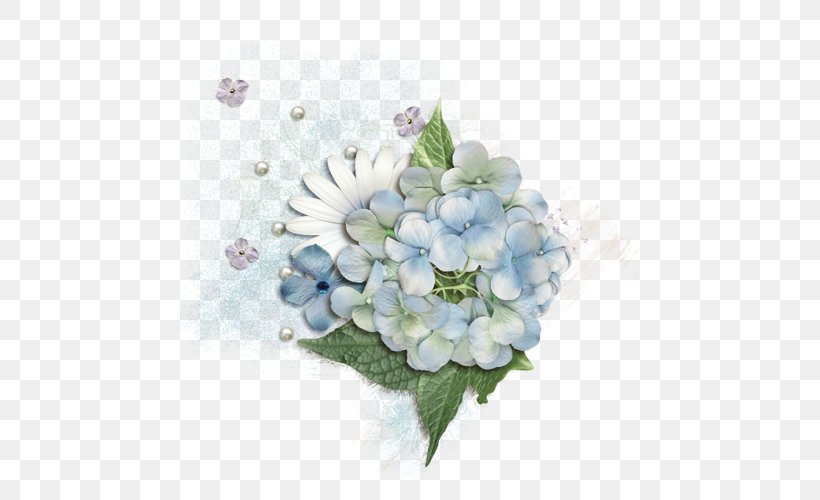 Hydrangea Floral Design Cut Flowers Flower Bouquet, PNG, 486x500px, Hydrangea, Blue, Cornales, Cut Flowers, Floral Design Download Free