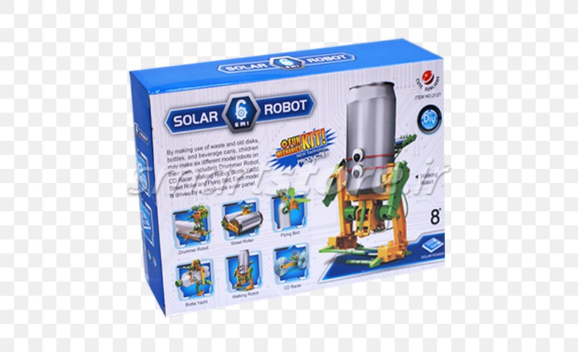 Model Robot Solar Power Energy Robot Kit, PNG, 500x500px, Robot, Child, Dinosaur, Education, Educational Toys Download Free