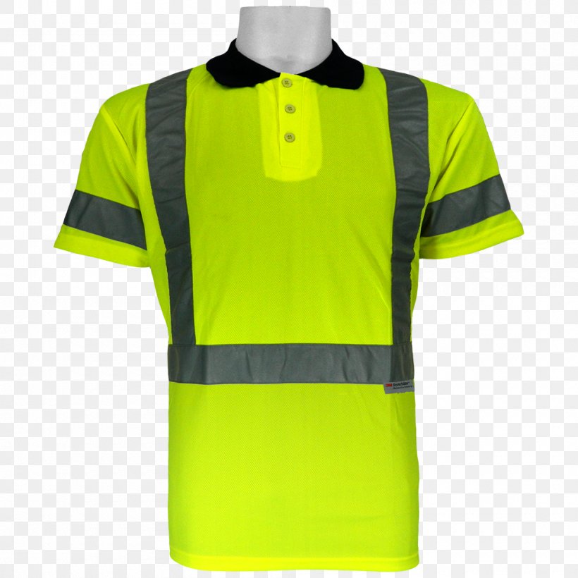 T-shirt Polo Shirt High-visibility Clothing Retroreflective Sheeting, PNG, 1000x1000px, Tshirt, Active Shirt, Clothing, Collar, Glove Download Free