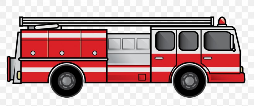 Fire Engine Red Truck Clip Art, PNG, 1000x419px, Fire Engine, Art, Automotive Design, Brand, Car Download Free
