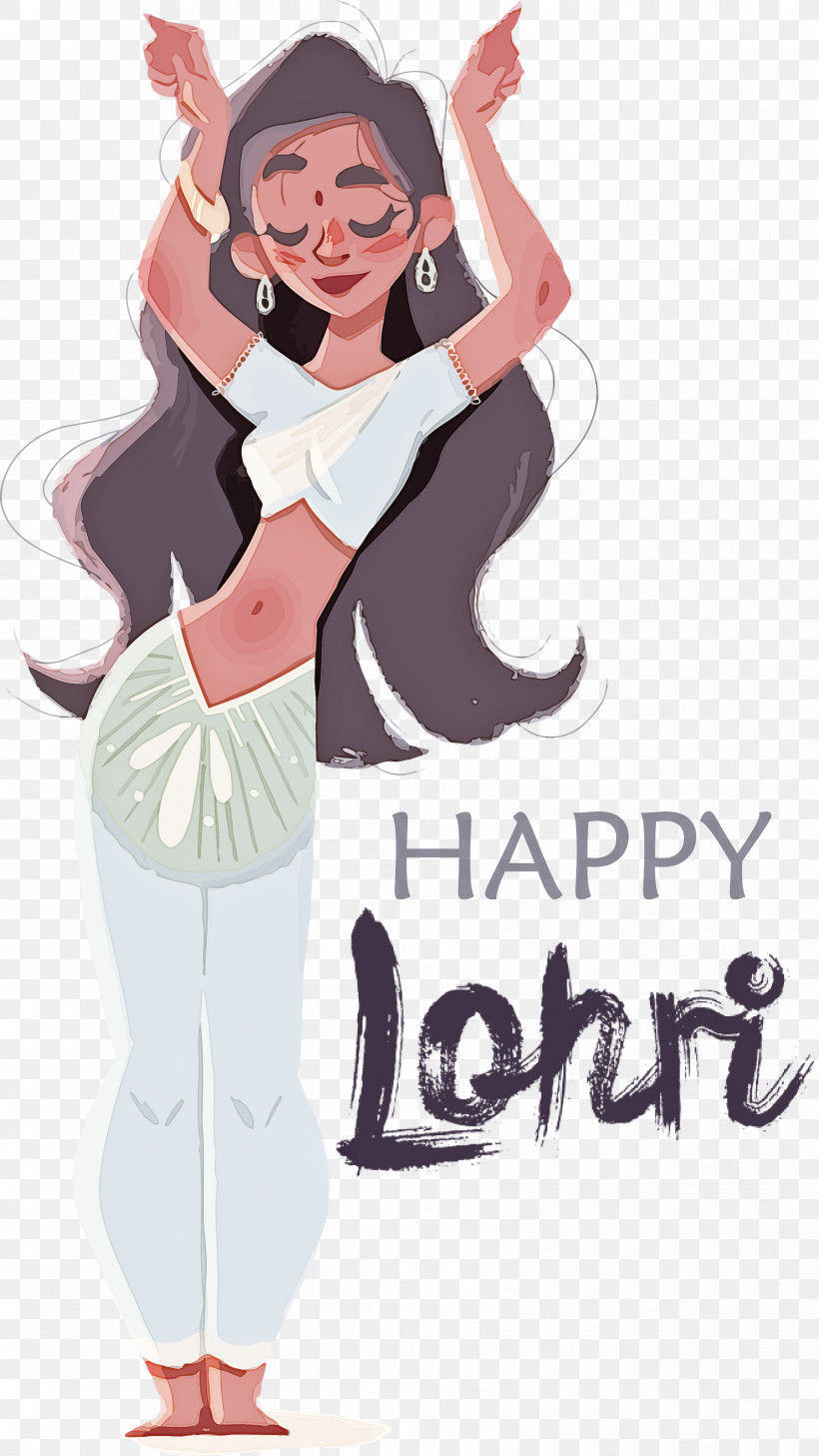 Happy Lohri, PNG, 1688x3000px, Happy Lohri, Brown Skin, Cartoon, Doodle, Drawing Download Free