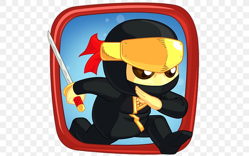 Heartbreaker Ninja Ninja Running Funny Puzzle Game Android DINO HUNTER: DEADLY SHORES, PNG, 512x512px, Funny Puzzle Game, Android, Cartoon, Data, Eyewear Download Free