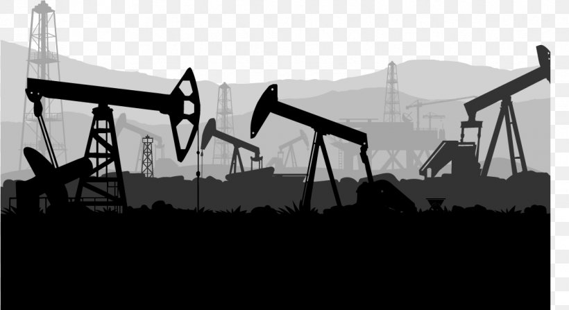 Oil Field Petroleum Industry Extraction Of Petroleum Illustration, PNG, 1134x619px, Oil Field, Bitcoin, Black And White, Energy, Extraction Of Petroleum Download Free