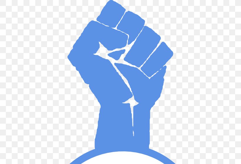 Raised Fist Clip Art, PNG, 555x557px, Raised Fist, Black Power, Electric Blue, Finger, Fist Download Free