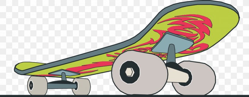 Skateboarding Clip Art, PNG, 1009x394px, Skateboard, Automotive Design, Cartoon, Clip Art, Freebord Download Free