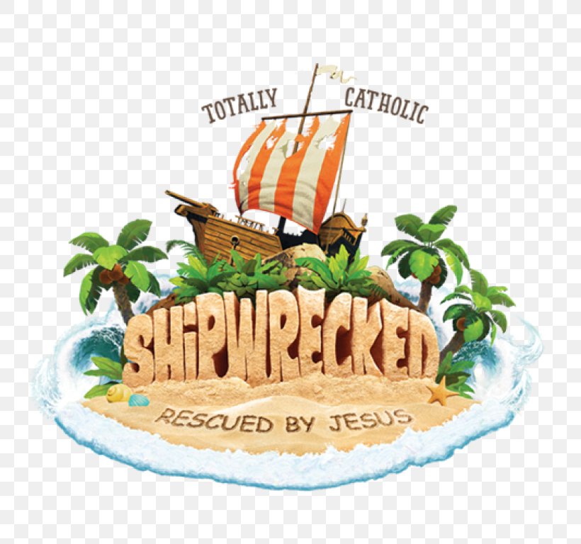 Vacation Bible School: Shipwrecked 2018 Shipwrecked: Rescued By Jesus VBS Vbs 2018, PNG, 768x768px, 2018, Vacation Bible School, Baked Goods, Birthday Cake, Buttercream Download Free