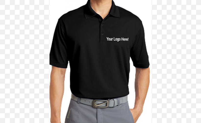 Polo Shirt Piqué Dri-FIT Nike Golf, PNG, 500x500px, Polo Shirt, Black, Brand, Clothing, Collar Download Free