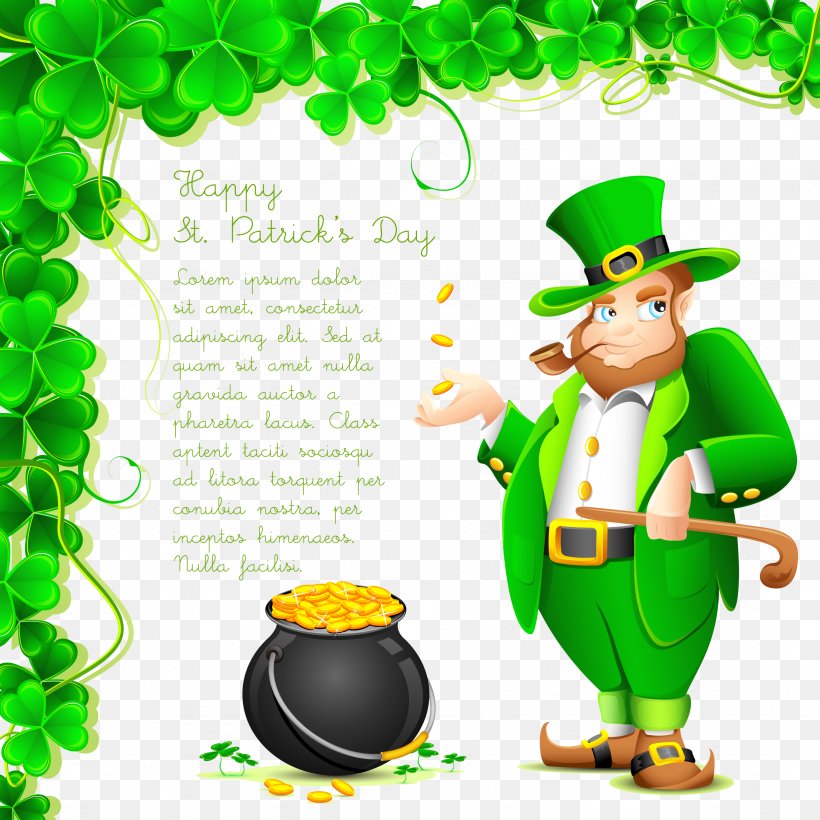 Saint Patricks Day Wish Greeting Card Saying, PNG, 2458x2458px, Saint Patricks Day, Birthday, Blessing, Cartoon, Christmas Download Free