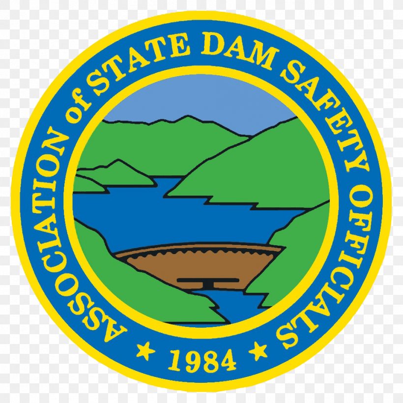 Association Of State Dam Safety Officials (ASDSO) Logo Organization Hydraulic Structure, PNG, 958x958px, 2d Geometric Model, Dam, Area, Badge, Brand Download Free