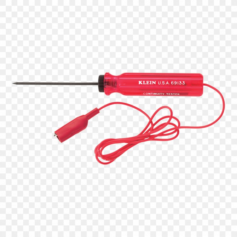 Continuity Tester Multimeter Test Light Tool Electrical Network, PNG, 1000x1000px, Continuity Tester, Electric Potential Difference, Electrical Network, Electronic Test Equipment, Electronics Download Free