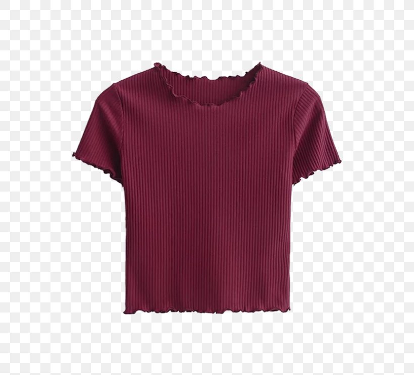 Sleeve T-shirt Crop Top Red, PNG, 558x744px, Sleeve, Blouse, Bluza, Clothing, Collar Download Free
