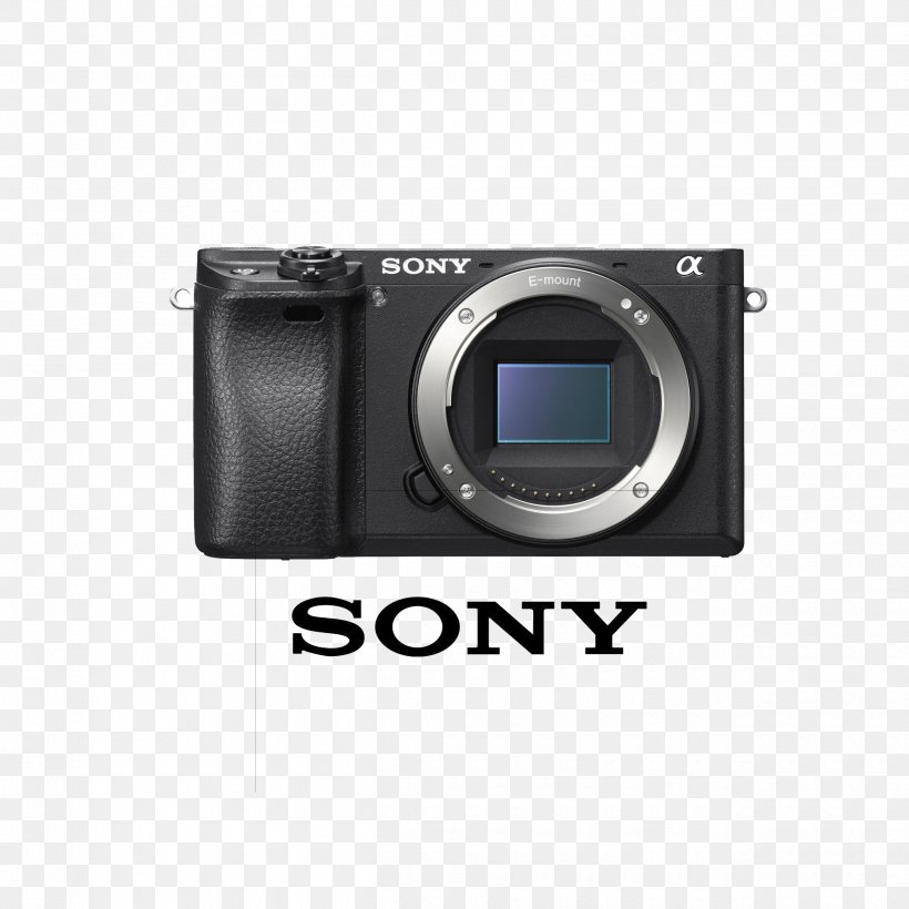 Sony Alpha 6300 Sony α6000 Sony α6500 Mirrorless Interchangeable-lens Camera, PNG, 2500x2500px, Sony Alpha 6300, Apsc, Camera, Camera Accessory, Camera Lens Download Free