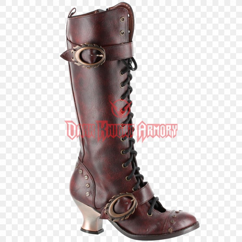 Steampunk Knee-high Boot Shoe Slipper, PNG, 853x853px, Steampunk, Boot, Brown, Buckle, Clothing Download Free