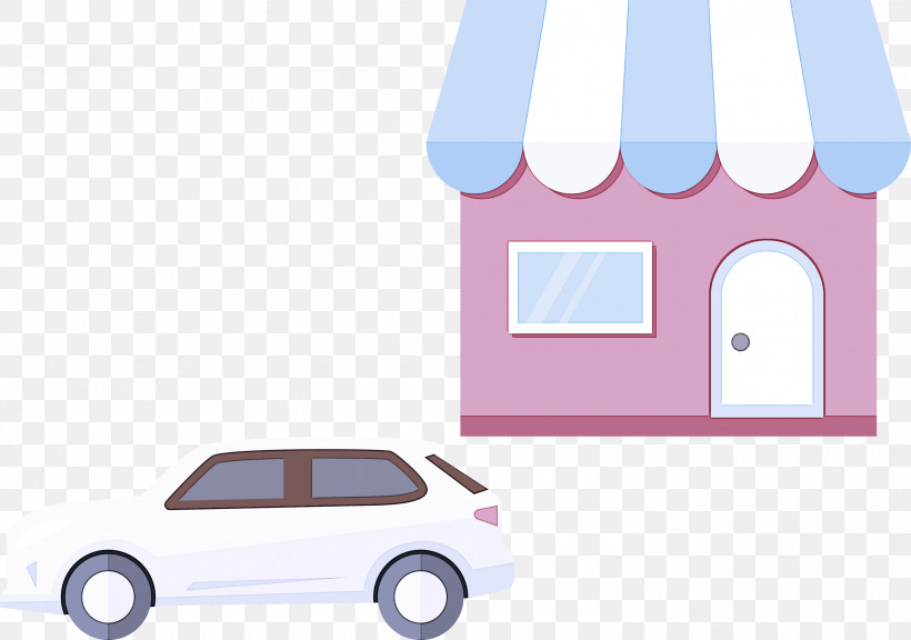 Store, PNG, 3000x2109px, Store, Automobile Engineering, Car, Cartoon, Compact Car Download Free