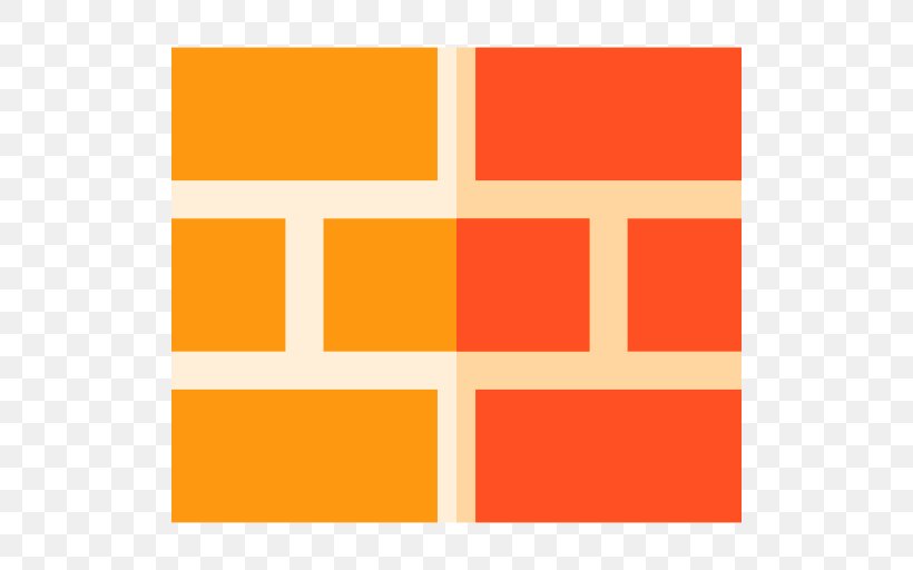 Fire Wall, PNG, 512x512px, Firewall, Area, Computer Security, Orange, Rectangle Download Free