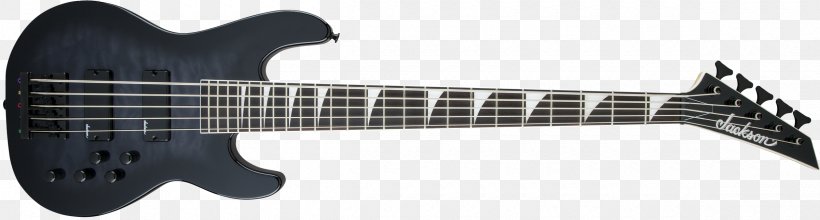 Bass Guitar Electric Guitar Jackson Double Bass, PNG, 2400x645px, Watercolor, Cartoon, Flower, Frame, Heart Download Free