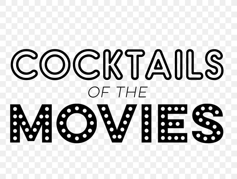 Brand Cocktails Of The Movies: An Illustrated Guide To Cinematic Mixology Number Logo White, PNG, 800x618px, Brand, Area, Black, Black And White, Black M Download Free
