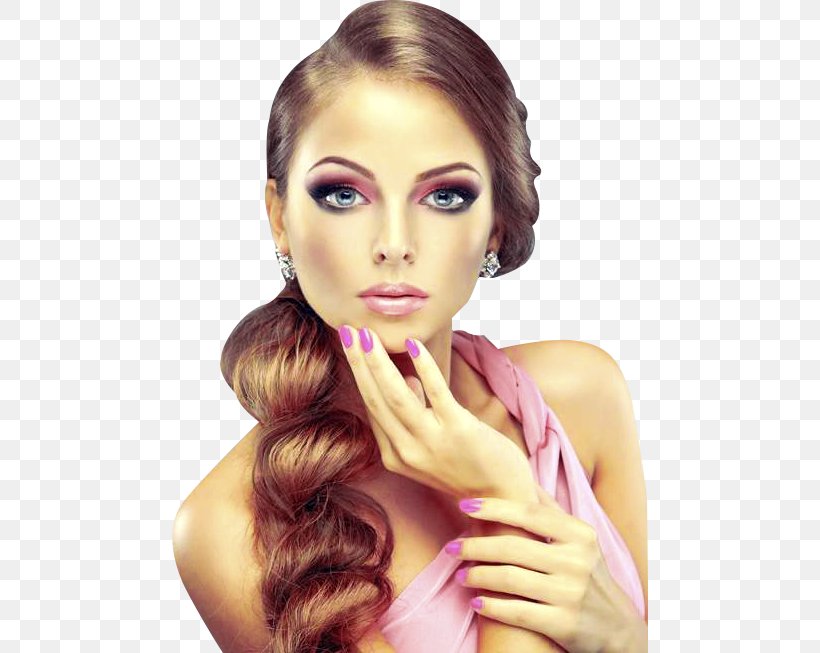 Fashion Portrait Make-up Nail Cosmetics, PNG, 476x653px, Fashion, Bangs, Beauty, Brown Hair, Cheek Download Free