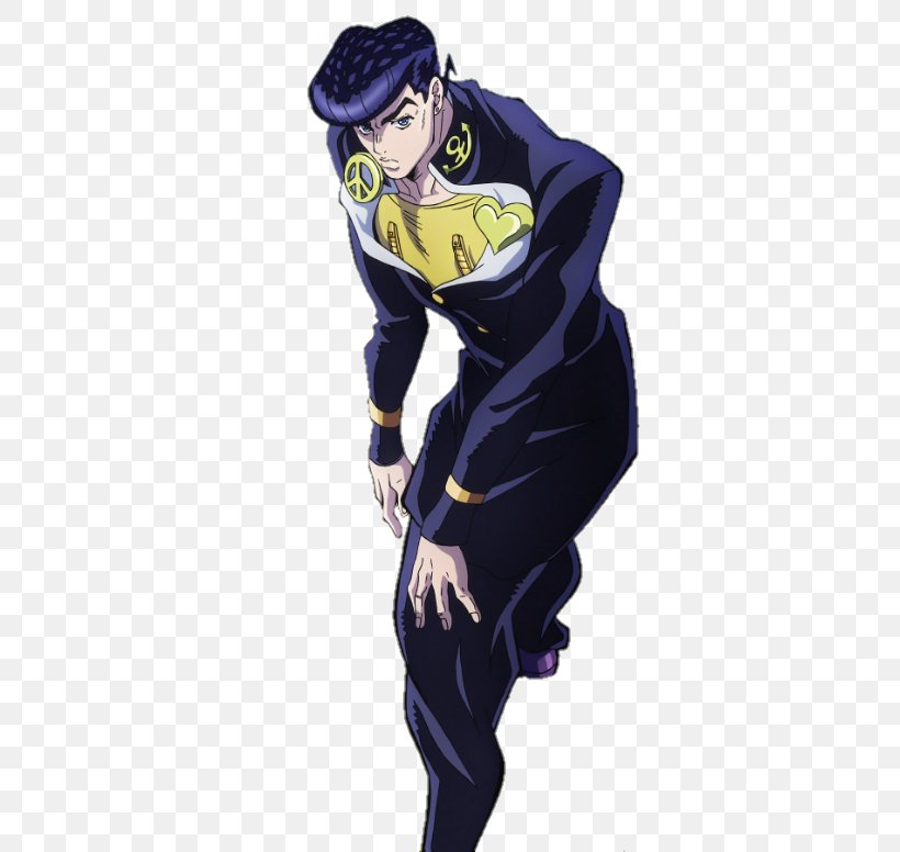 Josuke Higashikata Jotaro Kujo Okuyasu Nijimura JoJo's Bizarre Adventure Diamond Is Unbreakable, PNG, 554x776px, Watercolor, Cartoon, Flower, Frame, Heart Download Free