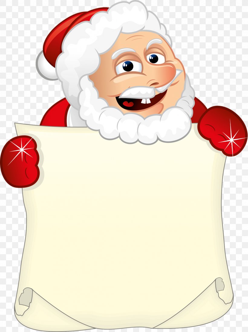 Santa Claus Cartoon Christmas Clip Art, PNG, 1195x1600px, Santa Claus, Art, Cartoon, Christmas, Christmas Decoration Download Free