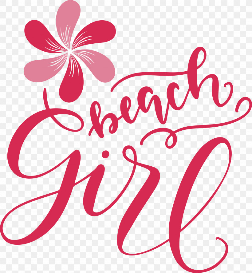 Beach Girl Summer, PNG, 2769x3000px, Beach Girl, Biology, Floral Design, Geometry, Line Download Free