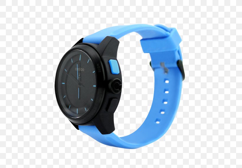 ConnecteDevice COOKOO The Connected Watch Cookoo The Connected Smart Watch For IOS 7 And Android 4.3 Devices Smartwatch Pocket Watch, PNG, 573x571px, Watch, Blue, Bracelet, Clock, Dial Download Free