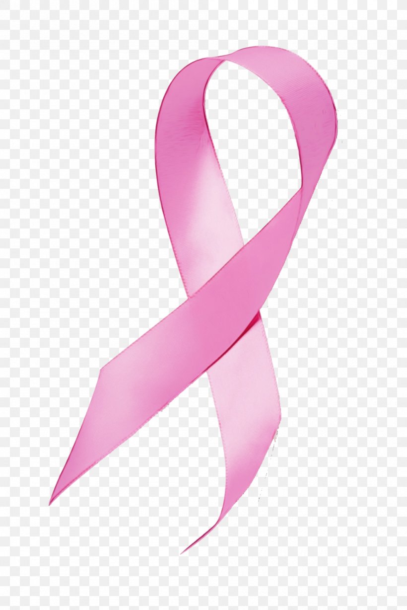 Pink Ribbon Magenta Font, PNG, 1000x1498px, Watercolor, Magenta, Paint, Pink, Ribbon Download Free